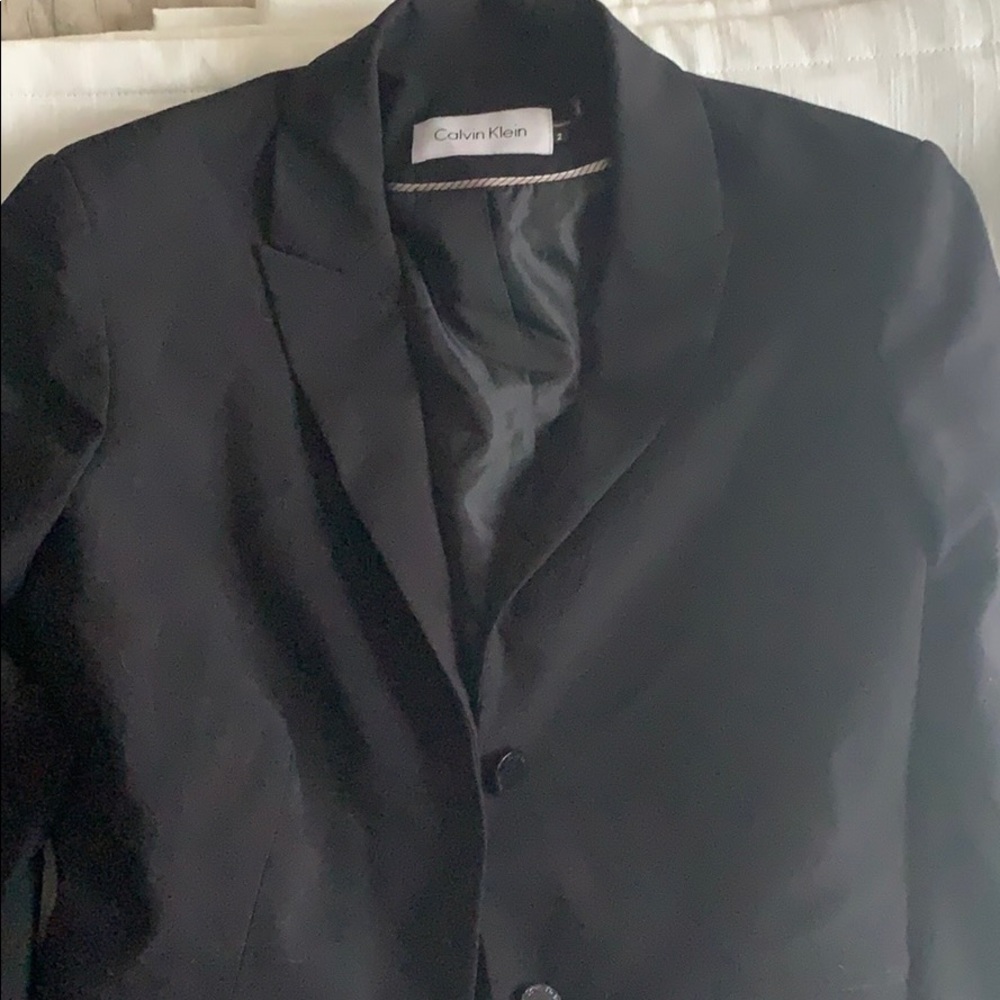 Black Calvin Klein Blazer